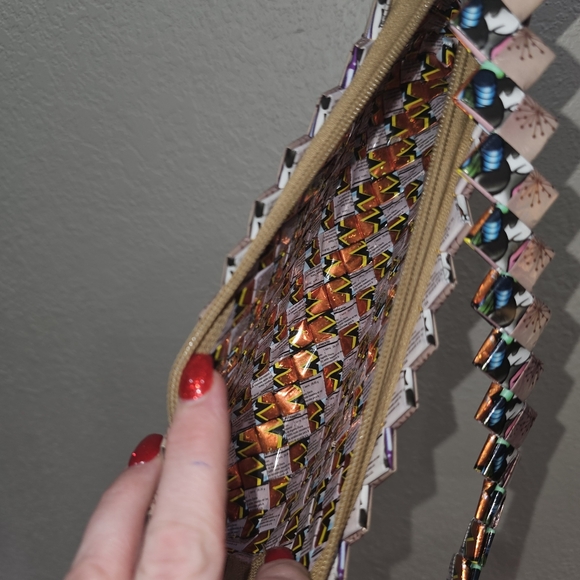 Candy Wrapper Clutch/Shoulder Bag - Picture 4 of 7